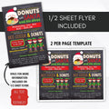 editable winter fundraiser flyer school pto pta community hoa